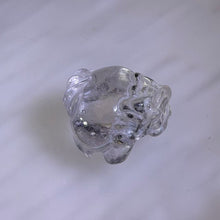 Load image into Gallery viewer, Phantom Quartz Dragon Turtle Figurine 幽灵水晶龙龟治愈摆件