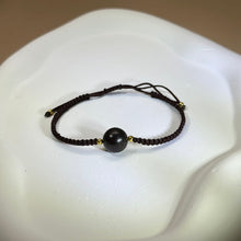 将图片加载到图库查看器，Black Sugilite Bracelet 黑色舒俱来手编手链
