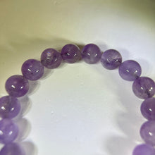 将图片加载到图库查看器，Amethyst Clear Quartz Beads Bracelet 紫水晶白水晶手串
