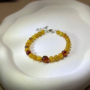 Amber Beads Bracelet 蜜蜡血珀琥珀珠链手链