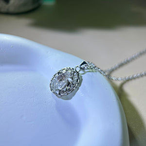 Herkimer Diamond Pendant 闪灵钻镶嵌吊坠