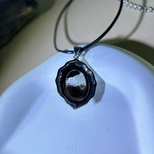 将图片加载到图库查看器，Phantom Quartz Pendant Necklace 幽灵水晶镶嵌吊坠项链
