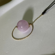 Load image into Gallery viewer, Purple Kunzite Ornament Cell Phone Charm Key Charm Bag Charm 紫锂辉挂饰手机链钥匙链包挂
