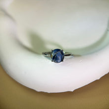 Load image into Gallery viewer, Blue Pietersite Adjustable Ring 蓝色彼得石镶嵌活口戒指
