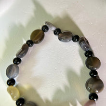 Load image into Gallery viewer, Botswana Agate Beads Bracelet 波斯湾玛瑙手串
