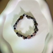 将图片加载到图库查看器，Botswana Agate Beads Bracelet 波斯湾玛瑙手串
