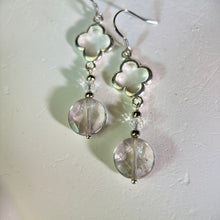 Load image into Gallery viewer, 925 Silver Amethyst Earrings 紫水晶银耳钩
