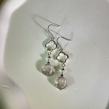 Load image into Gallery viewer, 925 Silver Amethyst Earrings 紫水晶银耳钩
