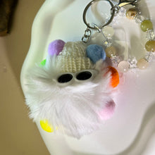 Load image into Gallery viewer, Serpentine Beads Ornament Key Ring Bag Charm 岫玉挂饰钥匙扣包挂
