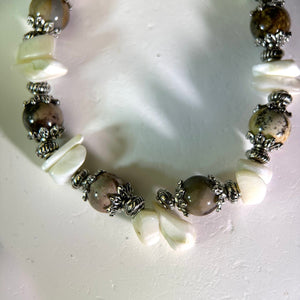 Picture Jasper Beads Bracelet 图画碧玉手串