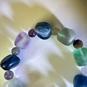 Fluorite Beads Bracelet 萤石手串