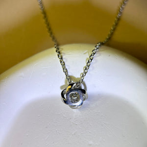 Moissanite Diamond Pendant 莫桑石镶嵌吊坠