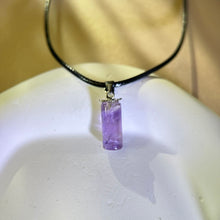 Load image into Gallery viewer, Amethyst Pendant Necklace 紫水晶吊坠项链
