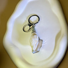 将图片加载到图库查看器，Sea Conch Shell Ornament Key Ring Bag Charm 海螺贝壳挂饰钥匙扣包挂
