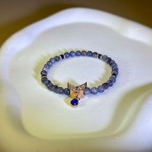 将图片加载到图库查看器，Iolite Beads Bracelet 堇青石手串
