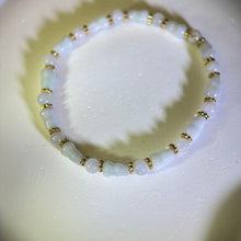 将图片加载到图库查看器，White Jade Guard Beads Bracelet 糯种白色翡翠葫芦手串
