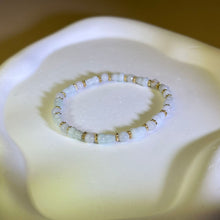 将图片加载到图库查看器，White Jade Guard Beads Bracelet 糯种白色翡翠葫芦手串
