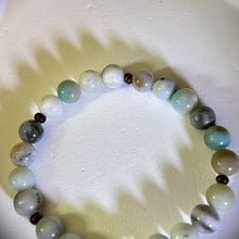 将图片加载到图库查看器，Amazonite Beads Bracelet 天河石手串
