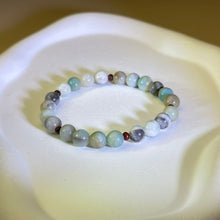 将图片加载到图库查看器，Amazonite Beads Bracelet 天河石手串
