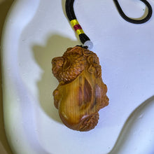 将图片加载到图库查看器，Thuja Wood Dragon Ornament Bag Charm Car Charm 崖柏木神龙挂饰包挂车挂
