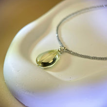 Load image into Gallery viewer, Citrine Pendant Clear Quartz Beads Necklace 黄水晶吊坠白水晶珠链手链
