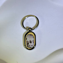 Load image into Gallery viewer, Picture Jasper Ornament Key Ring 图画碧玉挂饰钥匙扣
