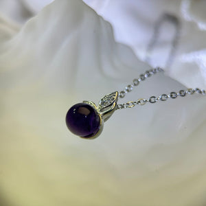 Amethyst Pendant 紫水晶镶嵌吊坠