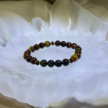 将图片加载到图库查看器，Tiger&#39;s Eye Beads Bracelet 虎眼石手串
