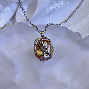 Champagne Baroque Freshwater Pearl Pendant 香槟色巴洛克淡水珍珠吊坠