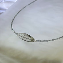 将图片加载到图库查看器，Smoky Quartz Beads Necklace 茶水晶珠链项链
