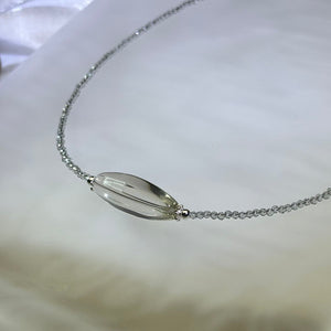 Smoky Quartz Beads Necklace 茶水晶珠链项链