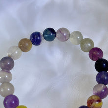 将图片加载到图库查看器，Fluorite Beads Bracelet 萤石手串
