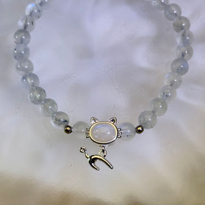 Moonstone Beads Bracelet 冰长石月光石手串