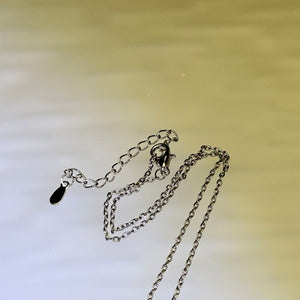 Moonstone Pendant Necklace 冰长石月光石镶嵌吊坠项链