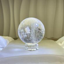 Load image into Gallery viewer, Clear Quartz Crystal Ball 白水晶球
