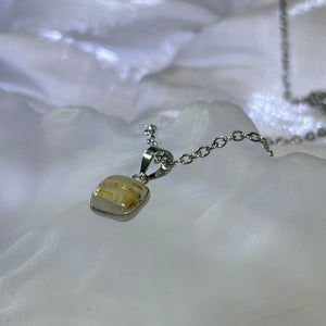 Golden Rutilated Quartz Pendant 金发晶水晶镶嵌吊坠