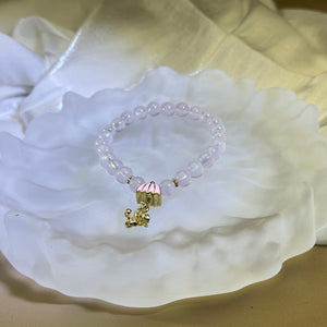 Rose Quartz Beads Bracelet 粉水晶手串