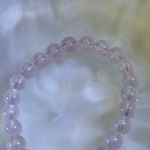 将图片加载到图库查看器，Rose Quartz Beads Bracelet 粉水晶手串
