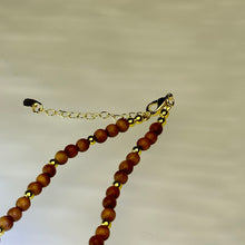 将图片加载到图库查看器，Amethyst Sandalwood Beads Necklace 紫水晶山檀木珠链项链
