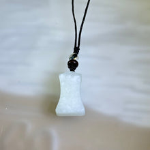 将图片加载到图库查看器，White Nephrite Ornament Cell Phone Charm Key Charm Bag Charm 和田玉白玉挂饰手机链钥匙链包挂
