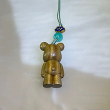 将图片加载到图库查看器，Verawood Bearbrick Ornament Cell Phone Charm Key Charm Bag Charm 绿檀木暴力熊挂饰手机链钥匙链包挂
