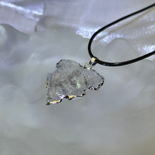 将图片加载到图库查看器，Clear Quartz Pendant Necklace 白水晶吊坠项链
