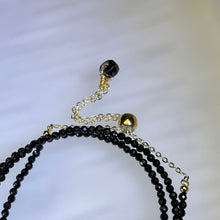 Load image into Gallery viewer, Black Tourmaline Beads Bracelet 黑色碧玺珠链手链
