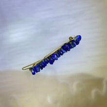 将图片加载到图库查看器，Lapis Lazuli Hair Clip 青金石发夹
