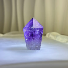 将图片加载到图库查看器，Amethyst Point Tower 紫水晶单尖六棱柱
