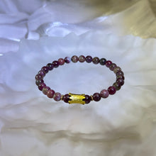 Load image into Gallery viewer, Pink Tourmaline Beads Bracelet 粉色碧玺手串
