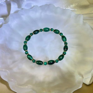 Malachite Beads Bracelet 孔雀石手串