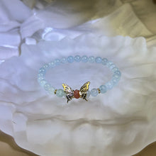 Load image into Gallery viewer, Aquamarine Beads Bracelet 海蓝宝手串
