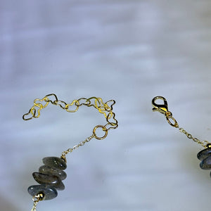 Labradorite Beads Bracelet 拉长石珠链手链