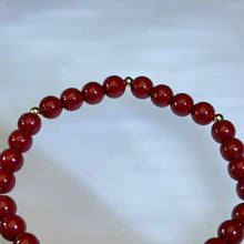 Load image into Gallery viewer, Cinnabar Double Fish Beads Bracelet 紫金砂朱砂双鱼手串
